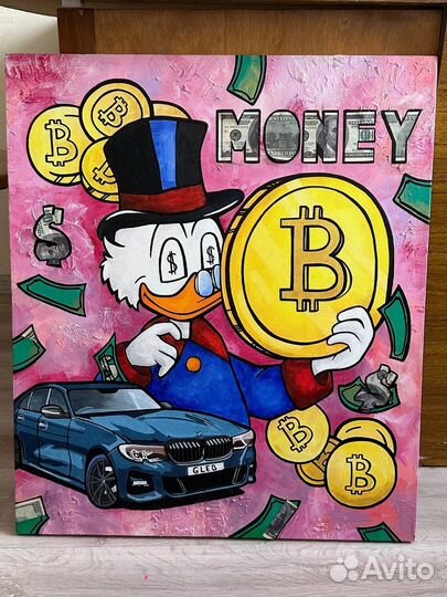 Картина акрилом