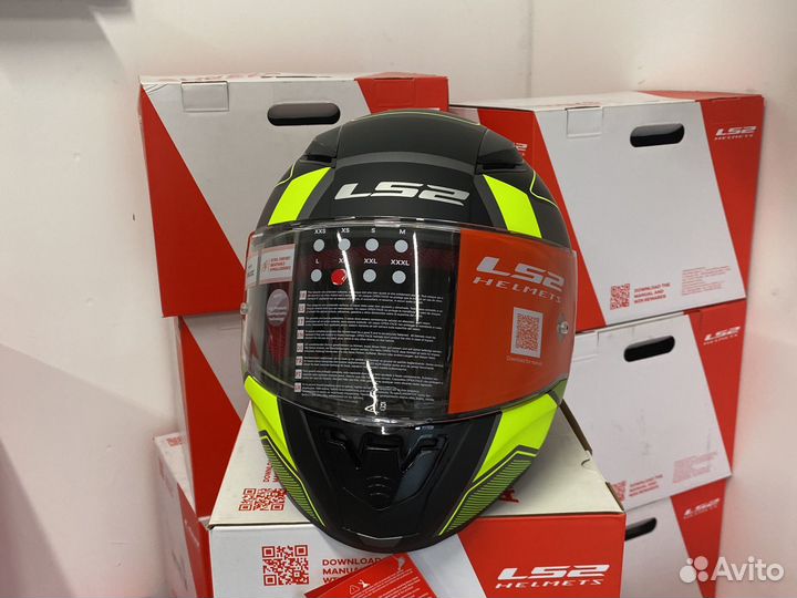 Шлем интеграл LS2 FF353 Rapid Carrera, XL