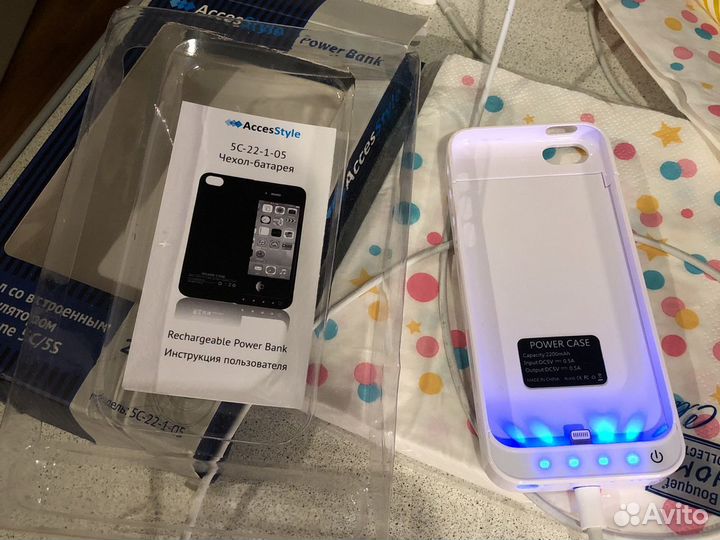 Чехол аккумулятор iPhone 5 SE