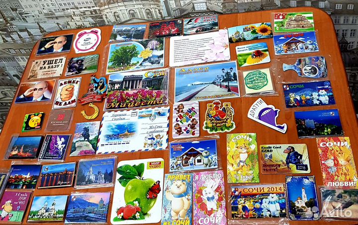 Магниты на холодильник