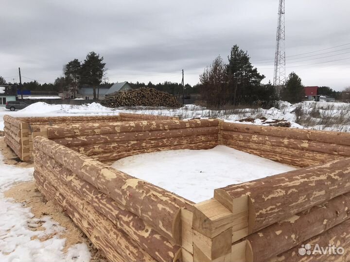 Сруб 6х6 из бревна