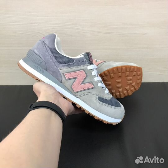 Кроссовки New Balance 574 женские серые