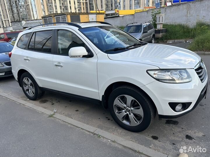 Hyundai Santa Fe 2.4 AT, 2012, 189 000 км