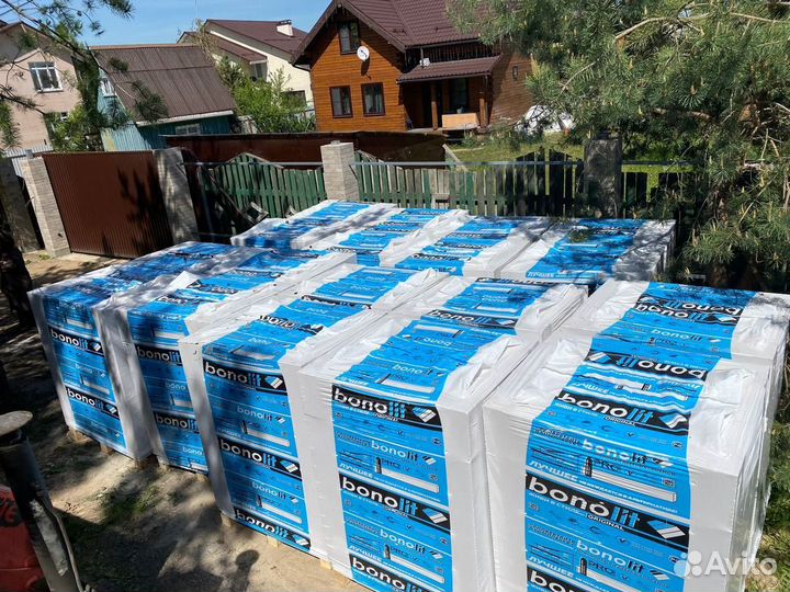 Газобетонные блоки с завода Бонолит