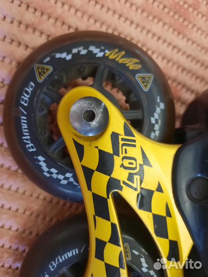 Роликовые коньки K2 Moto 80 мм 41 размер