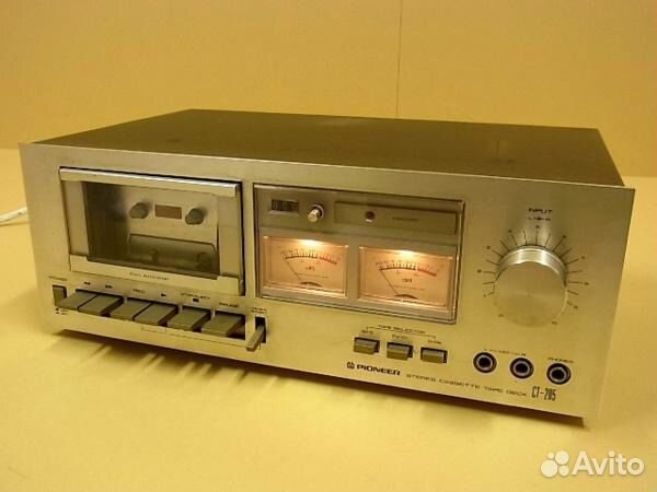 Pioneer CT-205 кассетная дека 1979г