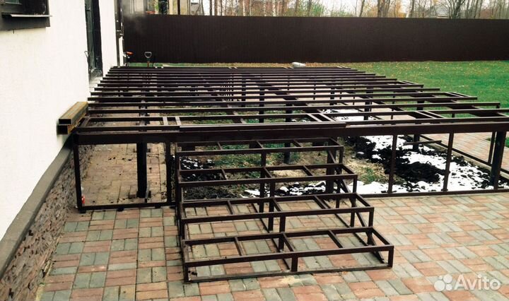 Терассы Веранды Навесы Пристройки