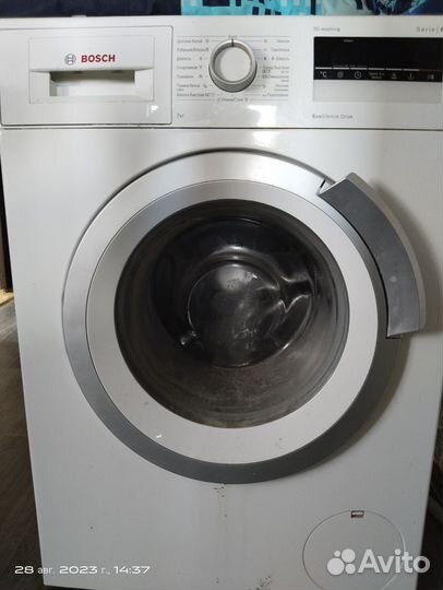 Стиральная машина bosch серия6