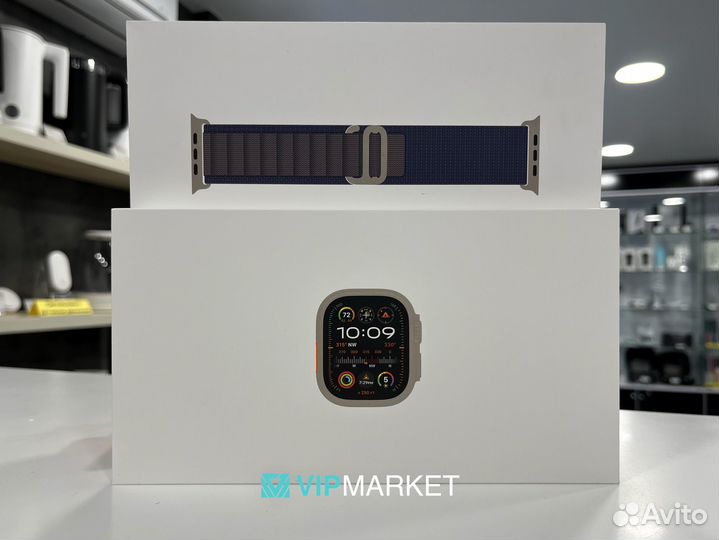 Часы Apple Watch Ultra 2 49 мм Alpine Loop Blue