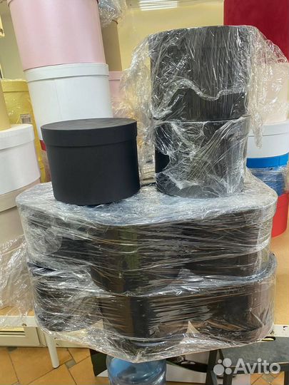 Шляпные коробки для цветов, деревянные ящики