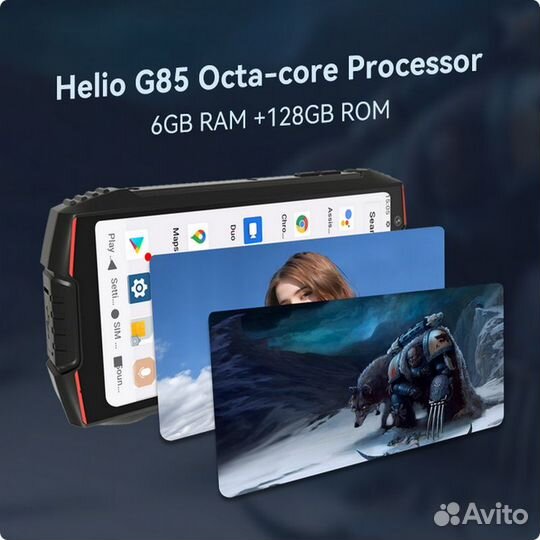 Cubot King Kong Mini 3 6/128 Gb NFC Новые.Гарантия