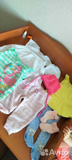 Пакетом вещи 6-12 месяцев