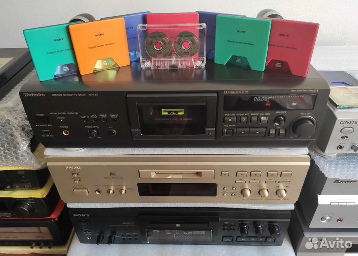 Аудиокассеты студийные, минидиски