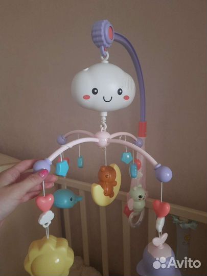 Мобиль на кроватку с проектором