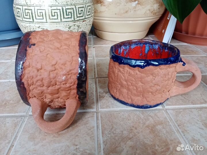 Глиняная кружка