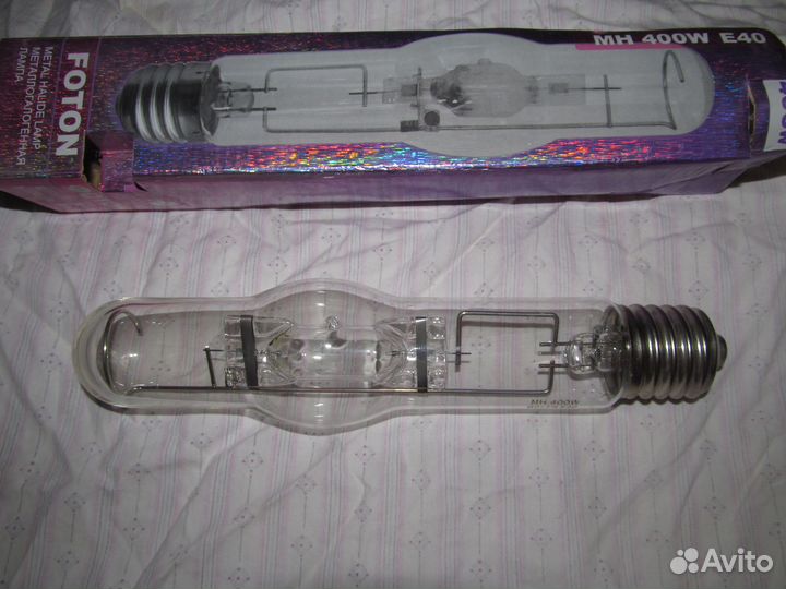 Лампа металлогалогенная зеленая 400W