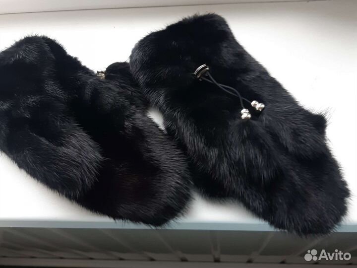 Варежки меховые