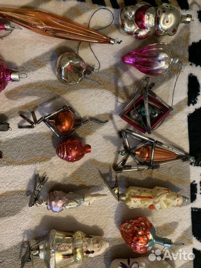 Елочные игрушки СССР