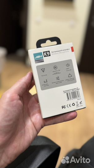 Беспроводной петличный микрофон для iPhone