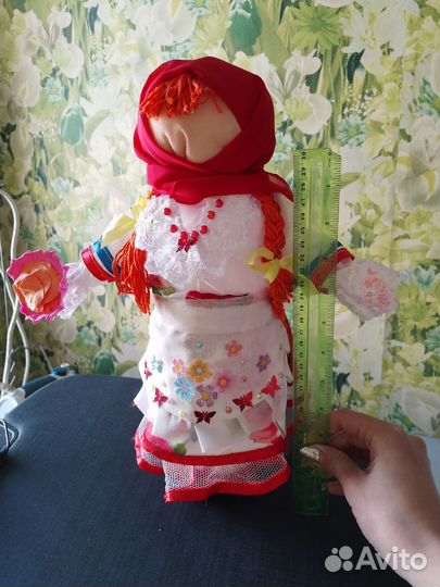 Кукла без лица. Поделка в школу/сад