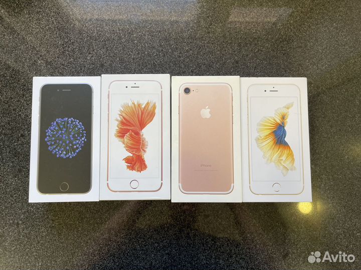 Коробки от iPhone 14, 13, 12, 11, Xs, X