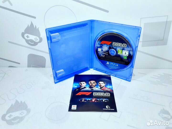 Диск для PS4 F1 2018 б/у с гарантией