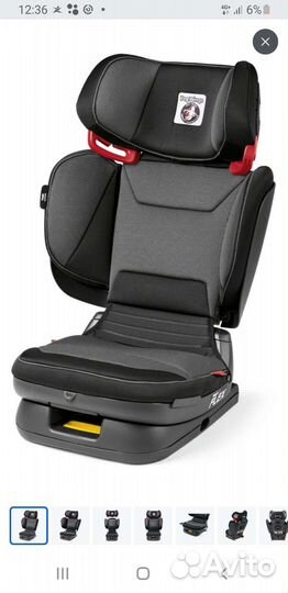 Детское кресло Peg perego viaggio 2-3 flex