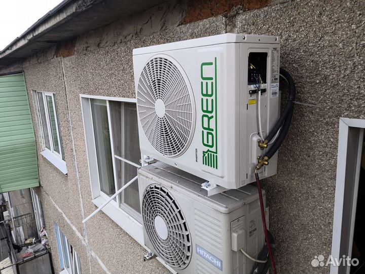 Установка, монтаж сплит систем кондиционеров