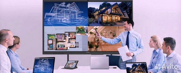 Сенсорная интерактивная панель 75 дюймов