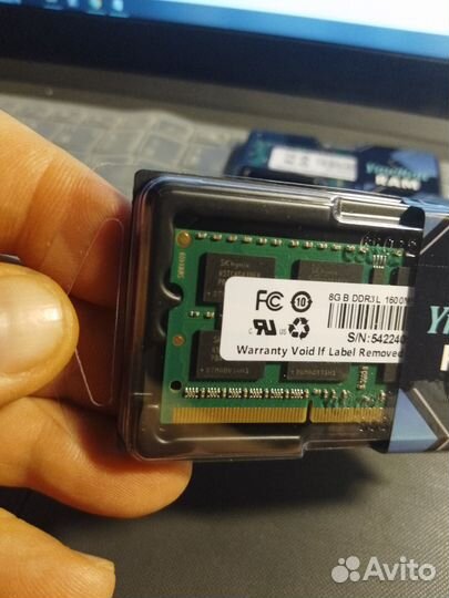 DDR3L 8 gb для ноутбука, моноблока, неттопа