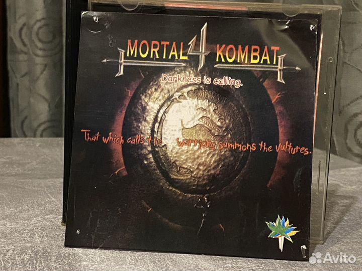 Mortal Kombat 4 PS1 Английская версия