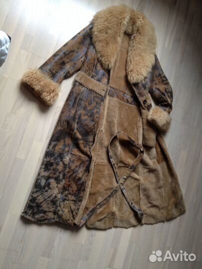 Дубленка натуральная лама