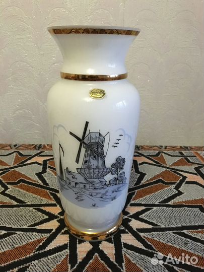 Ваза Bohemia Чехословакия