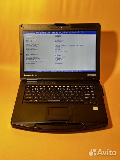 Защищенный ноутбук Panasonic CF-54 MK3 J2679VM