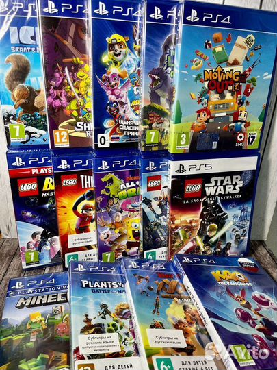 Игры для детей PS4/PS5