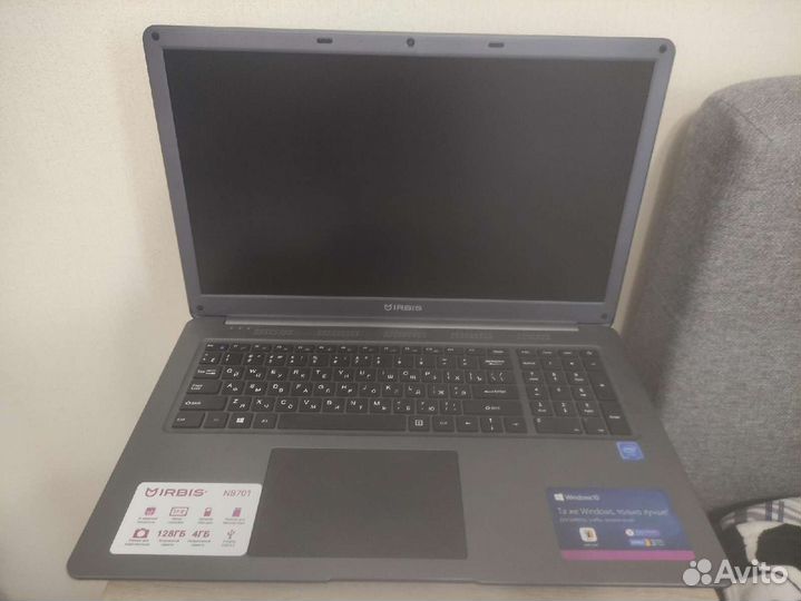 Ноутбук irbis NB701