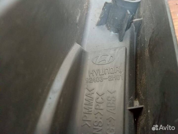 Фонарь задний левый Hyundai Elantra HD 2008