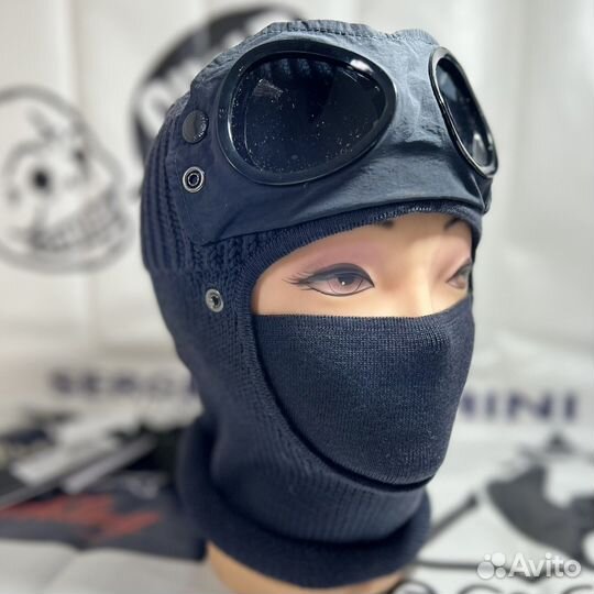 Балаклава C. P. Company Fine Merino Wool Goggle