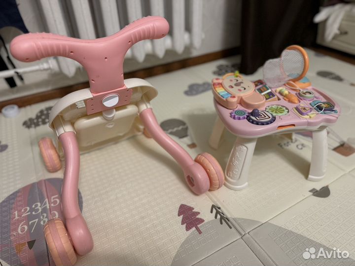 Ходунки каталка 3 в 1