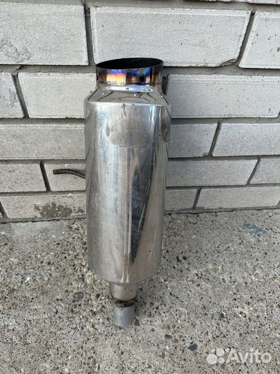 Глушитель прямоточный банка prosport