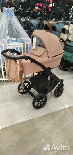 Коляска 2 в 1 Bexa line Pastel l 20 (лососевый)