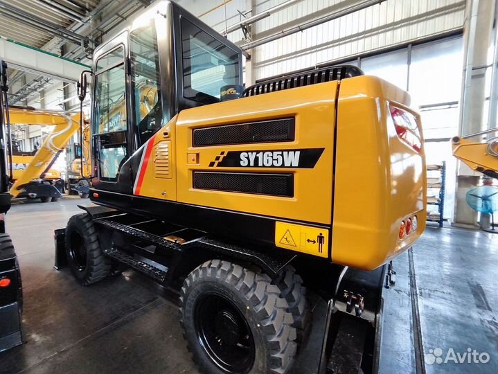 Колёсный экскаватор Sany SY165W, 2023