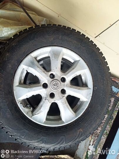 Резина 225/70R16 на дисках Suzuki Grand Vitara