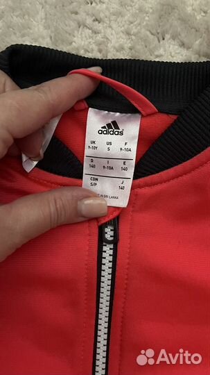 Спортивная кофта adidas новая (оригинал), 140 р