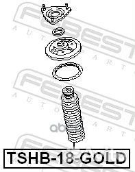 Пыльник-отбойник амортизатора универсальный HQ