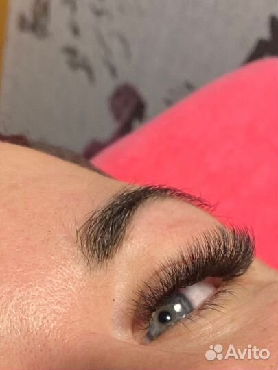 Наращивание ресниц модель