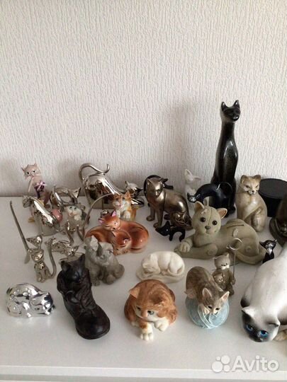 Коллекционные фигурки - кошки