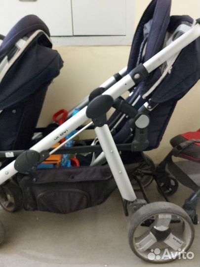 Коляска для двойни 2 в 1 Brevi Ovo Twin