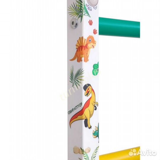 Детская шведская стенка динозавр