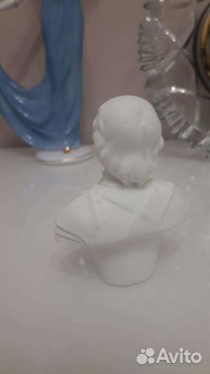 Бюст Петра I фарфор лфз